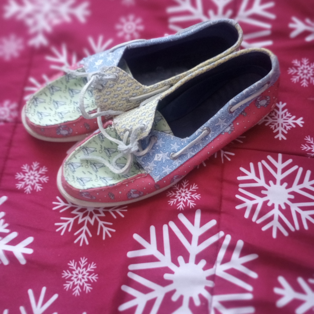 Sperry Multicolor Patchwork Athletic Shoes - image 5